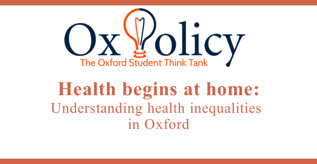 Health begins at home: Understanding health inequalities in Oxfordshire
