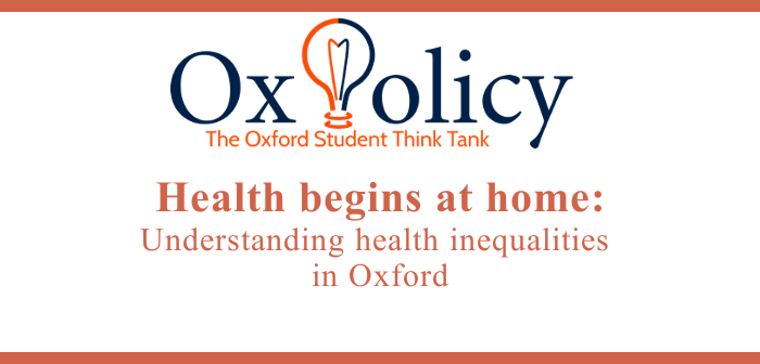 Health begins at home: Understanding health inequalities in Oxfordshire
